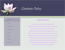Tablet Screenshot of charlotteottley.com